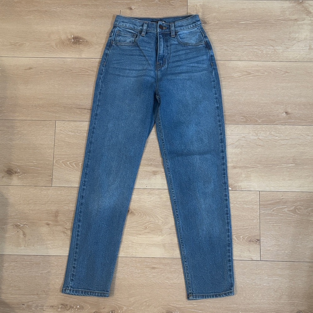 Fashion Nova High Rise Blue Jeans